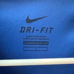 Youth Royal Blue Large WSF Dri-FIT Tee
